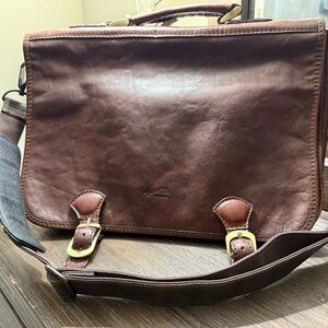 Italian Leather Briefcase – AD Firenze – Florence, Italy (2010)
